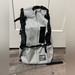 K9 Sport Sack® AIR PLUS Adjustable Backpack Dog Carrier Large in Light Gray